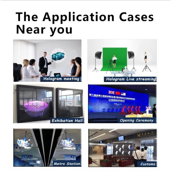 3D Hologramm Fan 150/180CM Größe LED Werbung Display Maschine 3D Hologramm Fan 150/180CM Größe LED Werbung Display Maschine