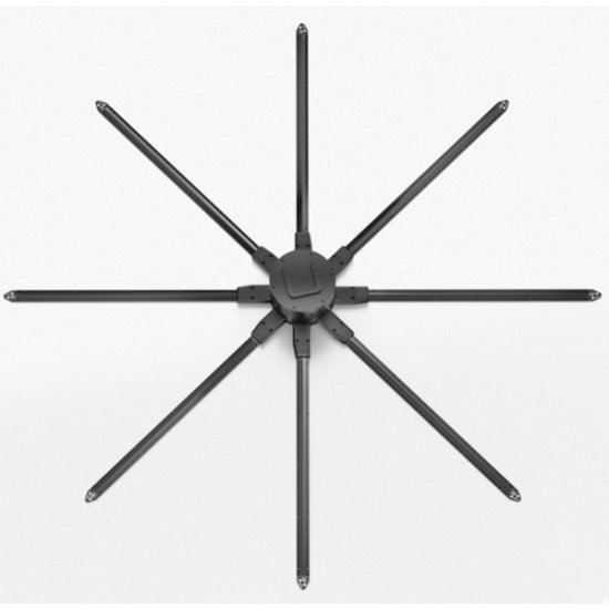 3D Hologramm Fan 150/180CM Größe LED Werbung Display Maschine 3D Hologramm Fan 150/180CM Größe LED Werbung Display Maschine