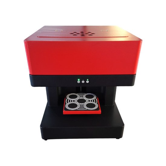 4 Tassen Kaffee Drucker Selfie Foto Lebensmittel Drucker