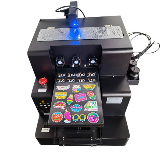2022 New Full Size 3D A4 LED Flatbed Card Printer
