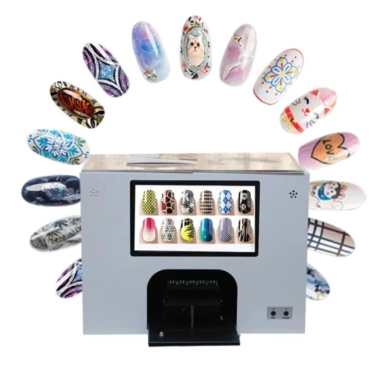 Smart Nail Printer Machine With Touch Screen