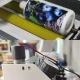 GNFEI Industrial Dual Head 3050 UV Printer – Rotary UV Printer with UV-DTF Industrial dual-head UV printer printing on cylindrical bottles and flat substrates