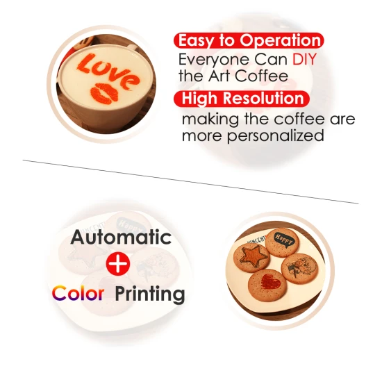 Color Version Latte Coffee Printer Color Version Latte Coffee Printer