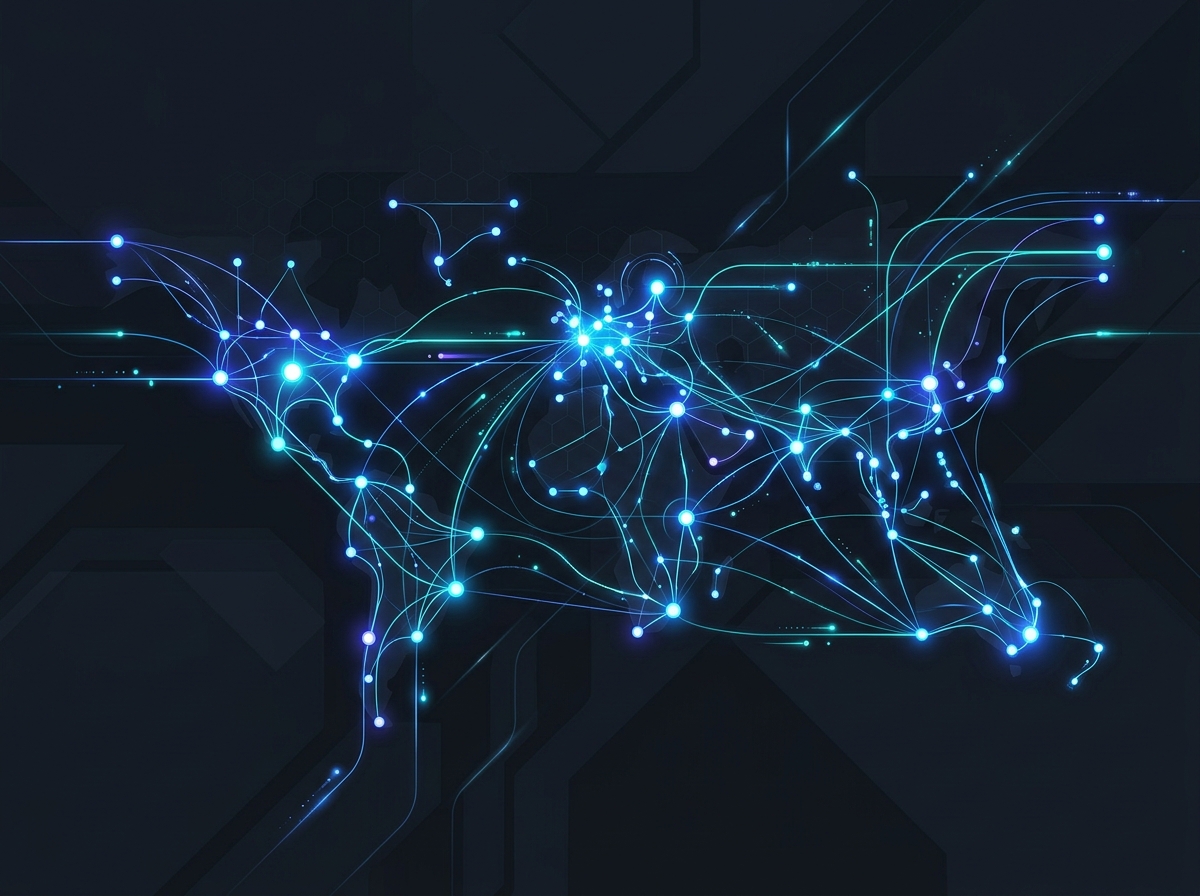 Data collection nodes visualization